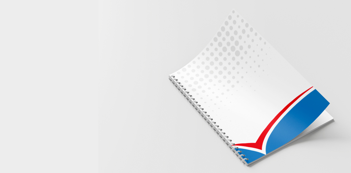 Spiralgebundene Broschüre online drucken lassen – stabile Bindung für Kataloge, Hefte und Schulungsunterlagen